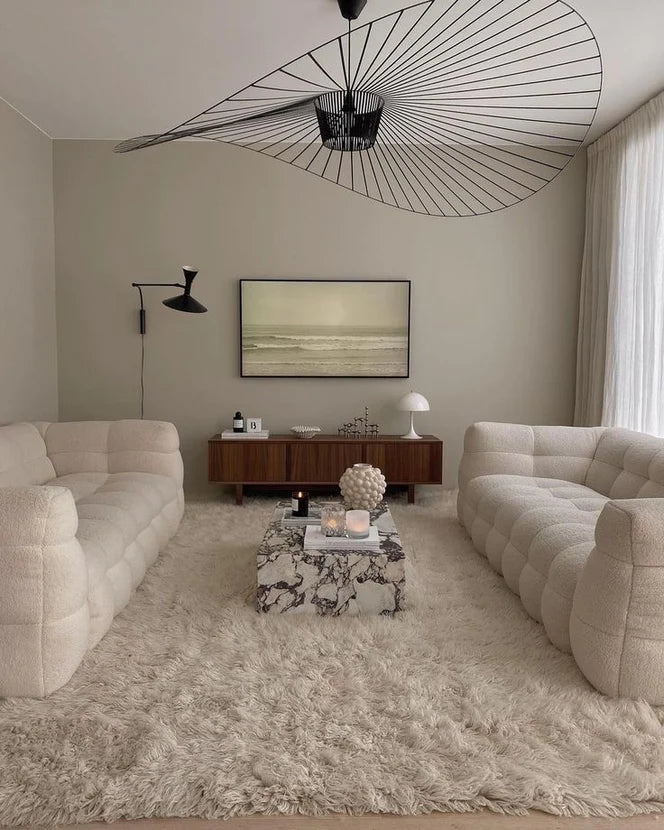 Nordic Marshmallow Bread Fabric Sofa