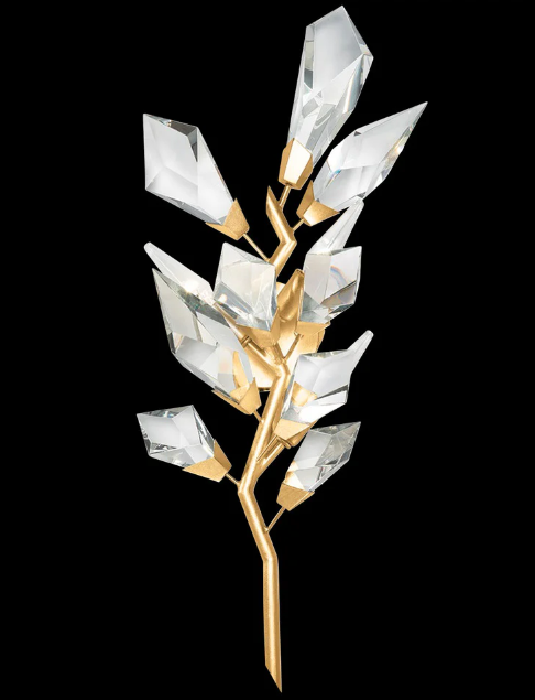 Modern Handcrafted Crystal Wall Lamp