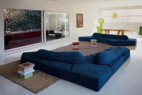 Modern 2/3/4 Modules Curved Rock Corner Sofa