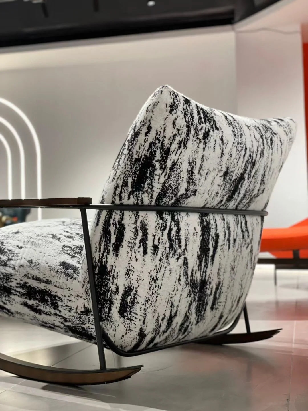 Modern Ink Lounge Chair