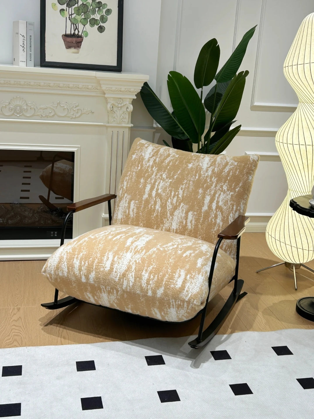 Modern Ink Lounge Chair