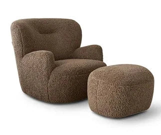 Modern Cream Bear Lounge Chair