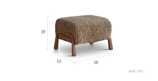 Poltrona singola in stile vintage francese/crema