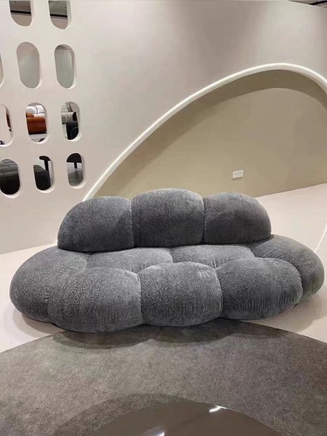 Divano moderno in velluto per soggiorno/camera da letto