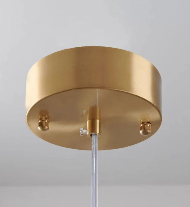 Lampada a sospensione moderna in vetro grigio con cielo stellato per sala da pranzo/bar/isola della cucina