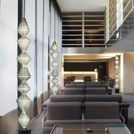 Designer Model Modern Art Tower of Volumes Floor Lamp for Living Room/Bedroom/Hotel Lobby