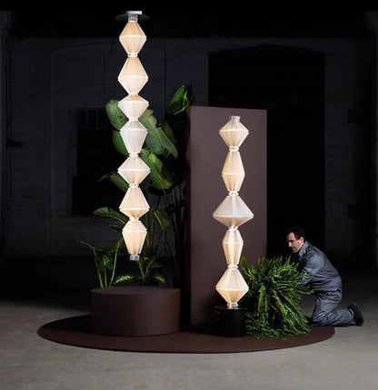 Designer Model Modern Art Tower of Volumes Floor Lamp for Living Room/Bedroom/Hotel Lobby