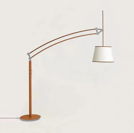 Designer Recommended Modern Glass Vertical Floor Lamp Adjustable Lamp for Bedroom/Living Room