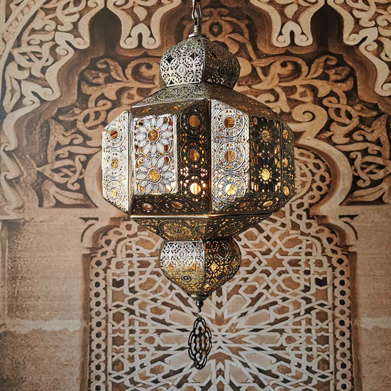 Lampadario a sospensione in ferro dal design retrò e decorativo, per sala da pranzo/soggiorno/camera da letto/ristorante/caffetteria.