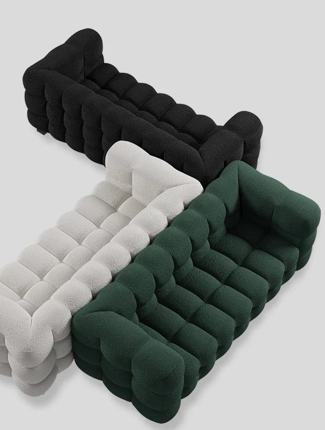 Nordic Marshmallow Bread Fabric Sofa