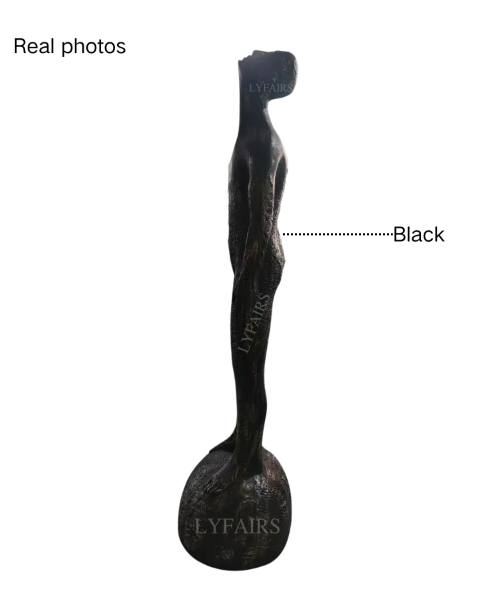 Blue/Black Man Art Sculpture