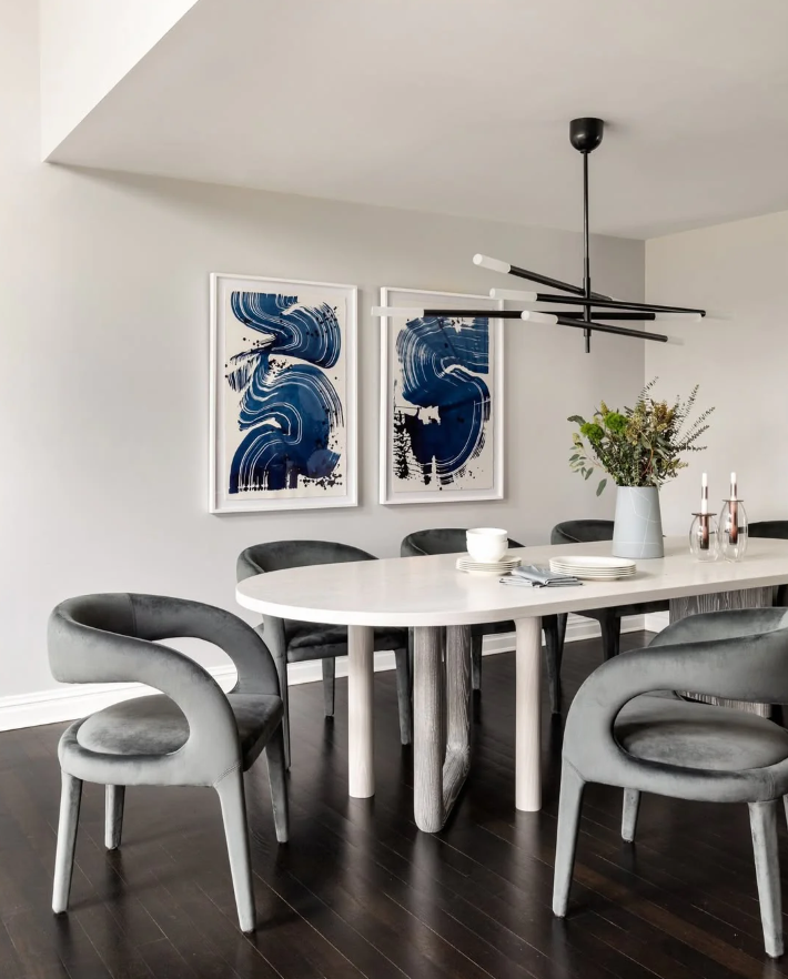 Minimalist 8/10 Light Articulating Chandelier in Brass/Polished Chrome/Bronze Finish