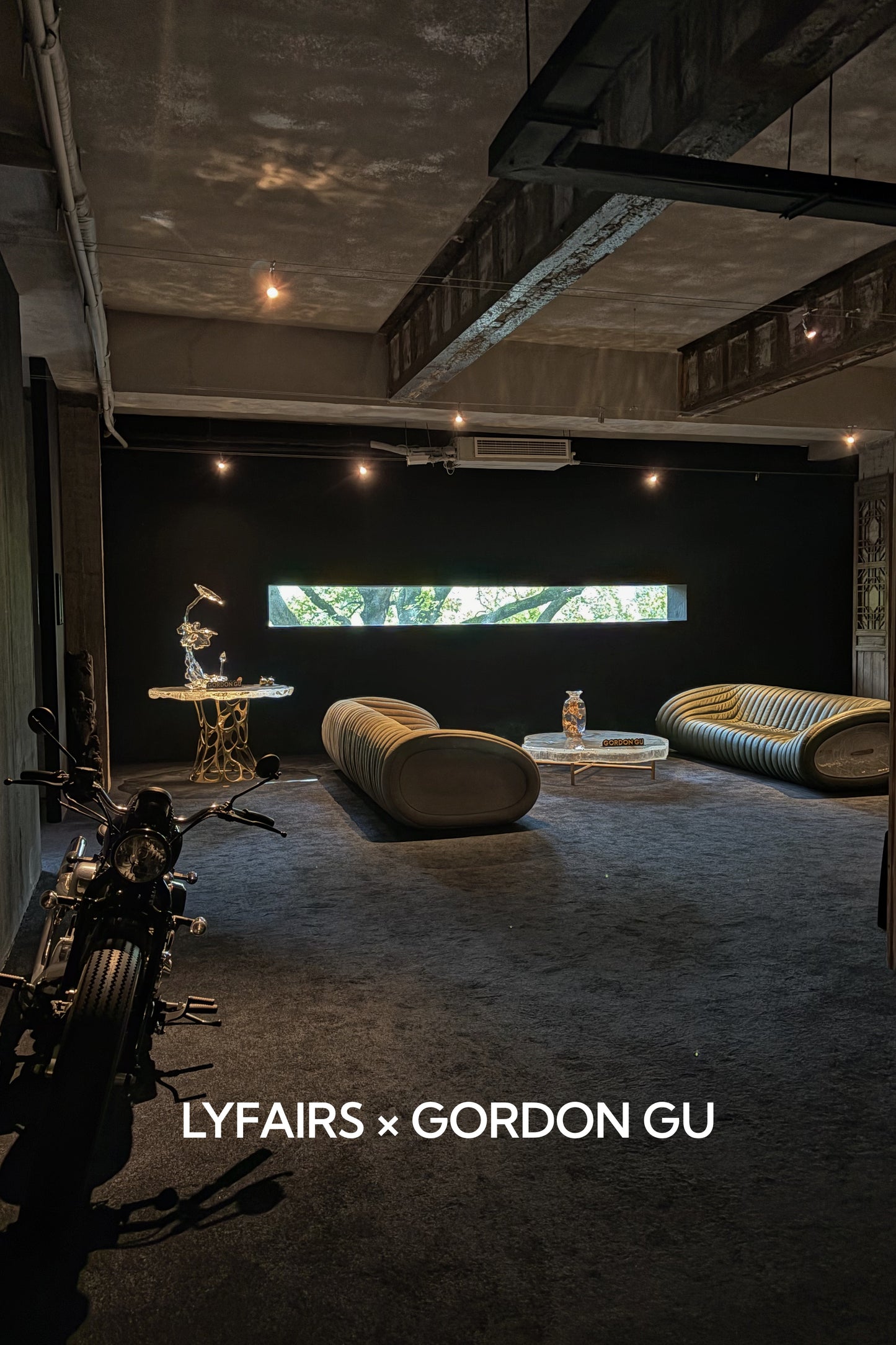 LYFAIRS x GORDON GU Tree Grain Round Table