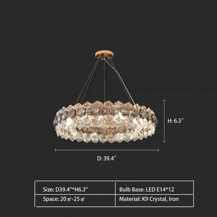 Lustre luxueux en forme de pétales de fleurs, idéal pour un salon, une salle à manger ou une chambre à coucher