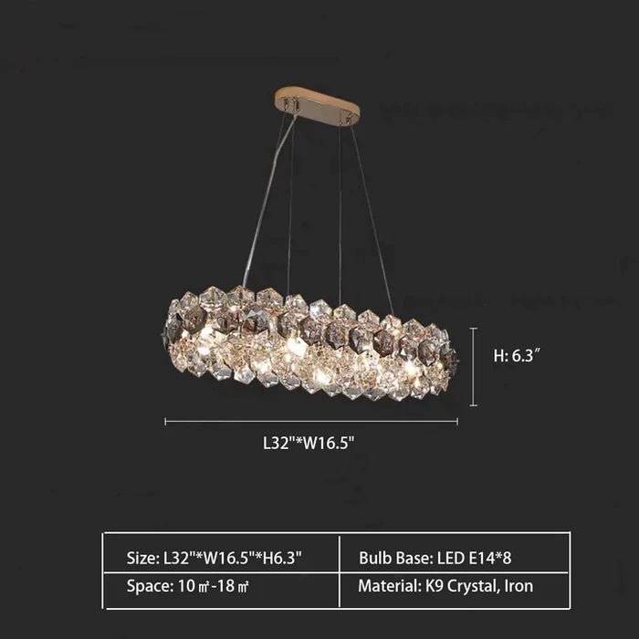 Lustre luxueux en forme de pétales de fleurs, idéal pour un salon, une salle à manger ou une chambre à coucher
