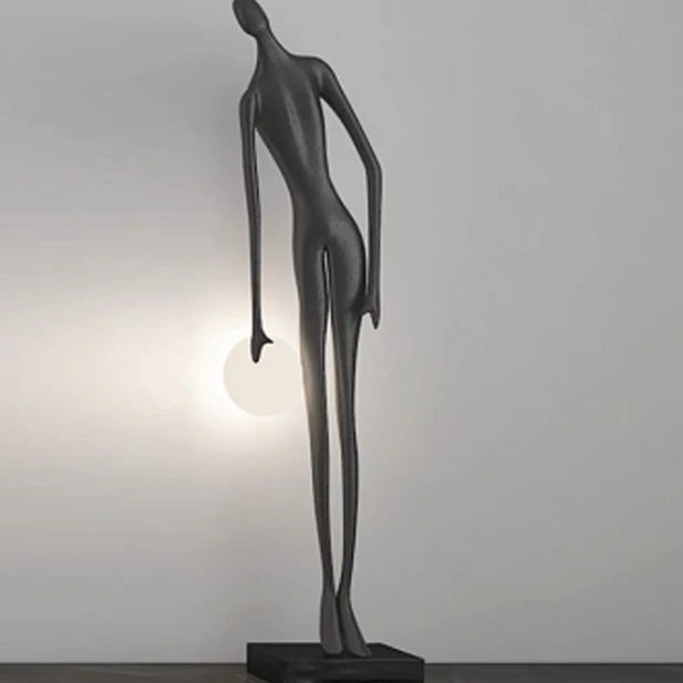 Lampadaire Art Design Statue Humaine