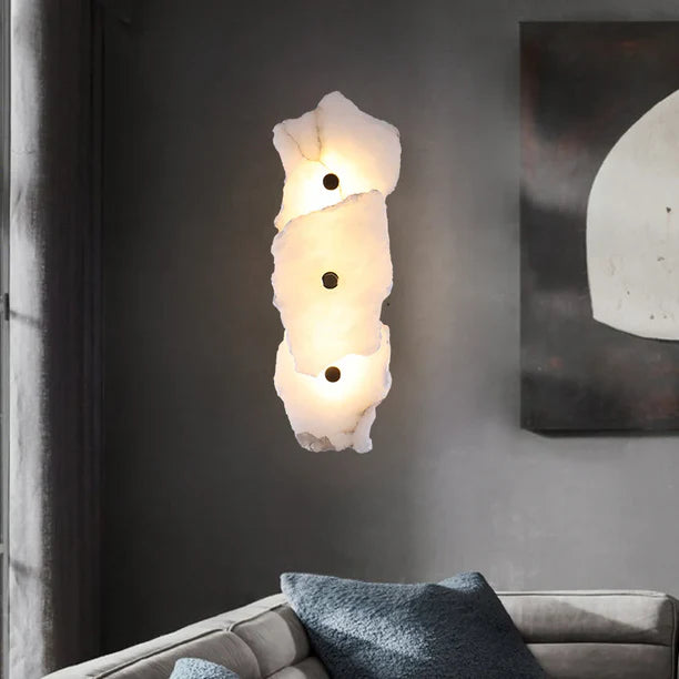 Irregular Marble Wall Sconce