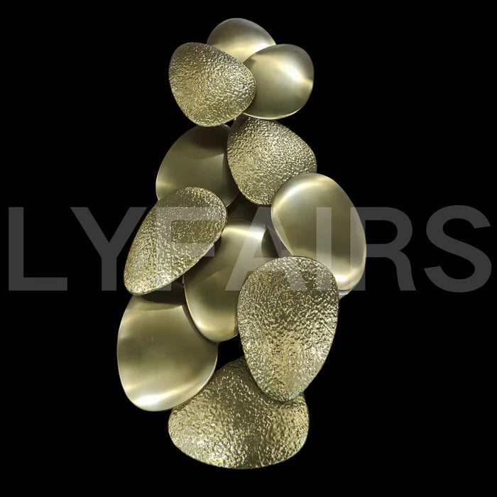 Gold Nordic Style Pebble Wall Light Creative Wall Sconce