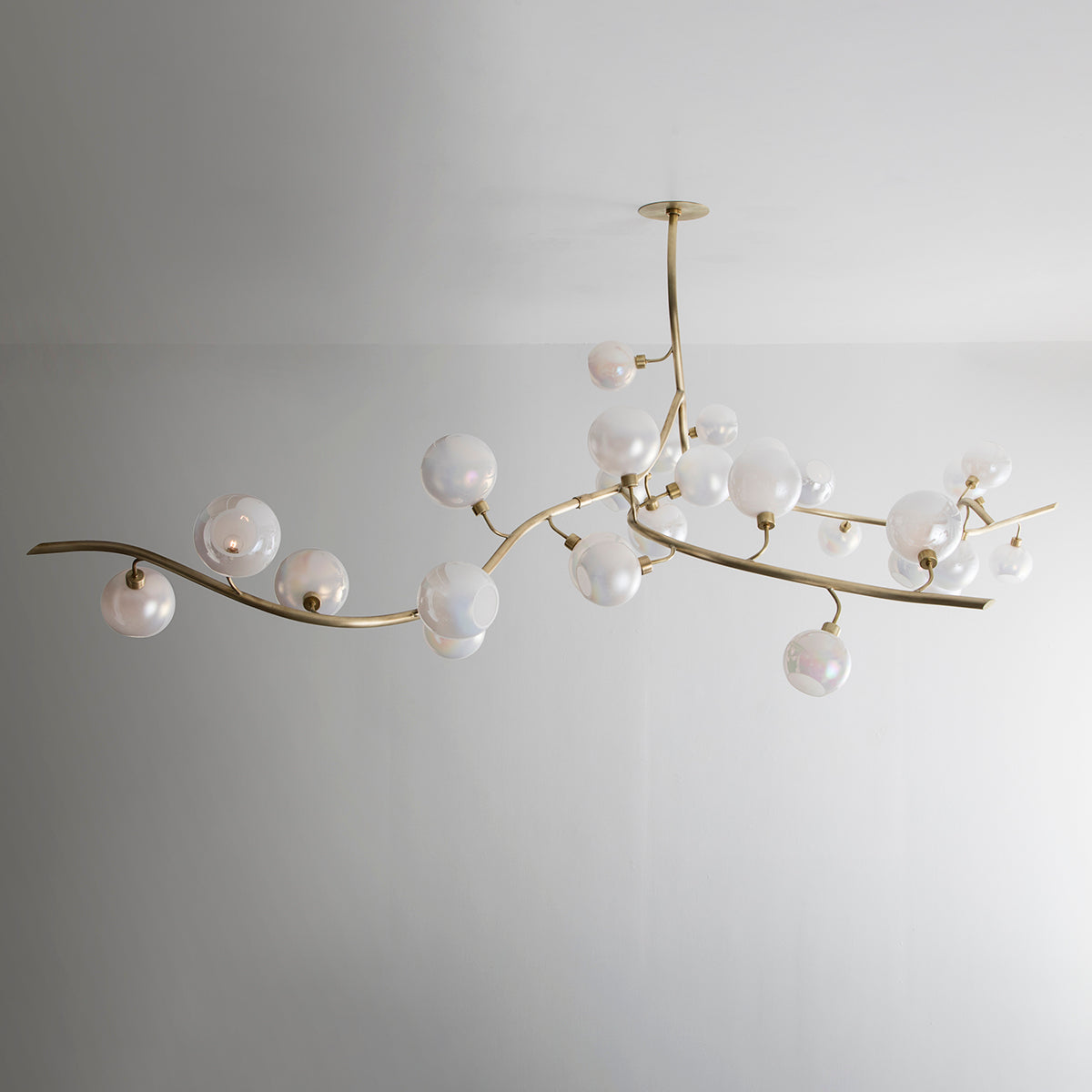 Lampadario moderno a globi in vetro soffiato a mano per soggiorno/sala da pranzo/isola della cucina