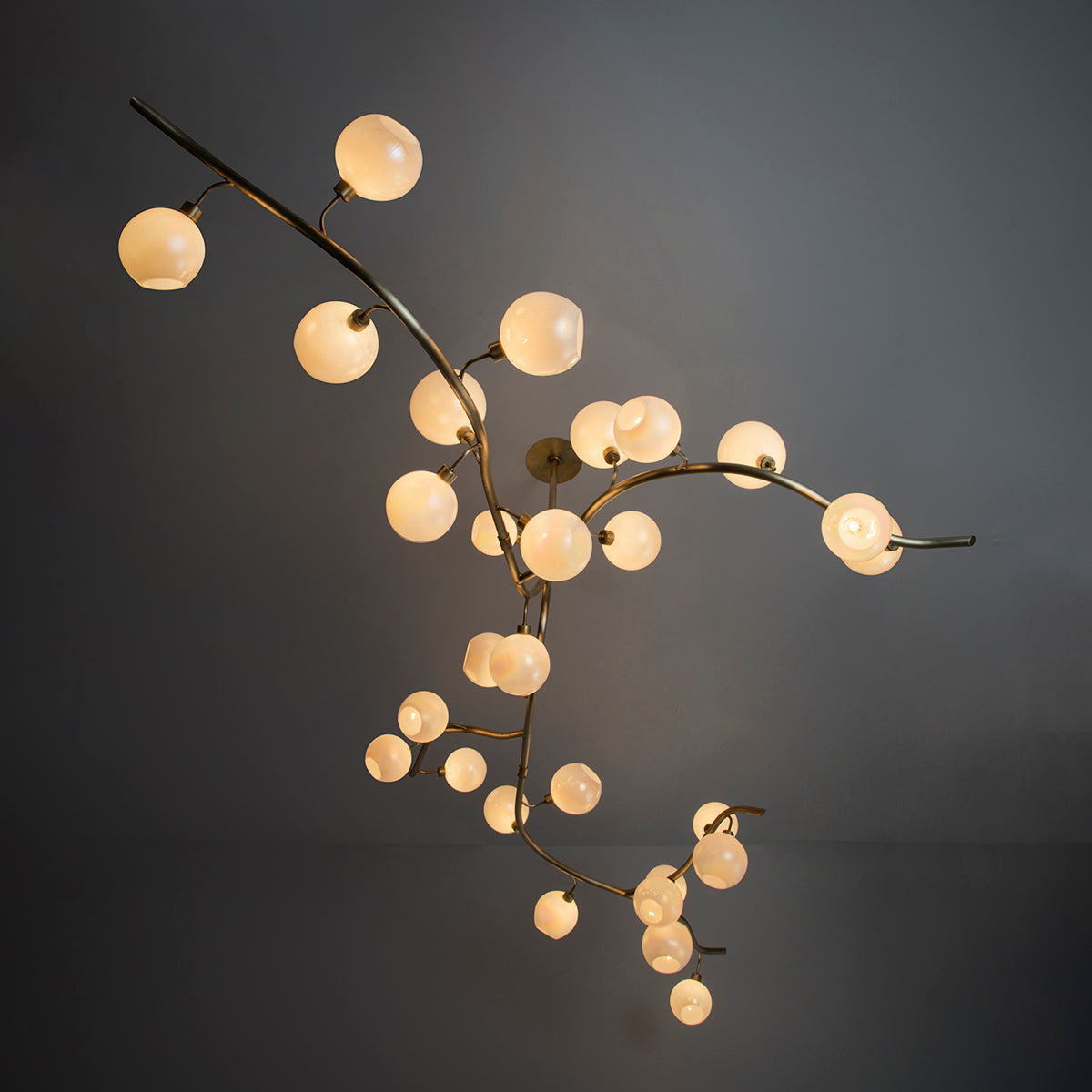 Lampadario moderno a globi in vetro soffiato a mano per soggiorno/sala da pranzo/isola della cucina