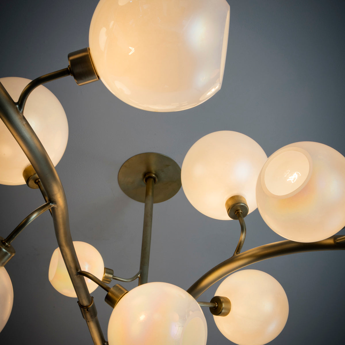 Lampadario moderno a globi in vetro soffiato a mano per soggiorno/sala da pranzo/isola della cucina