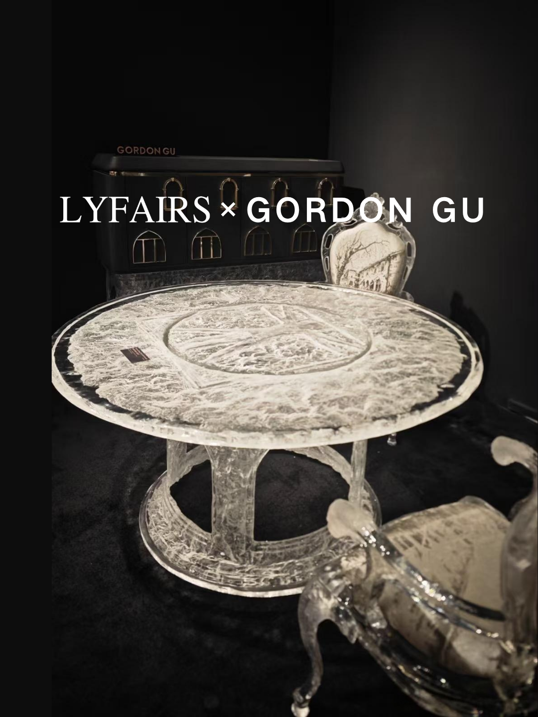 LYFAIRS x GORDON GU Tuscany Round Dining Table