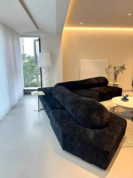 Modern 2/3/4 Modules Curved Rock Corner Sofa