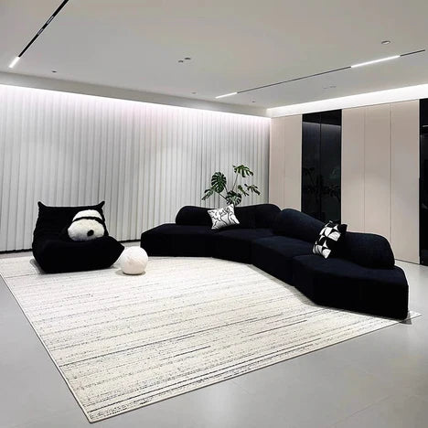 Modern 2/3/4 Modules Curved Rock Corner Sofa