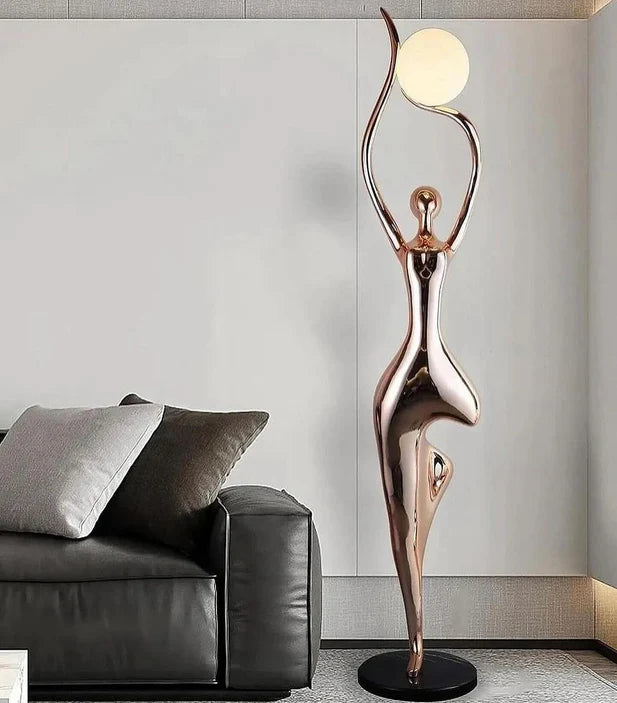 Lampadaire de yoga Tree Posture