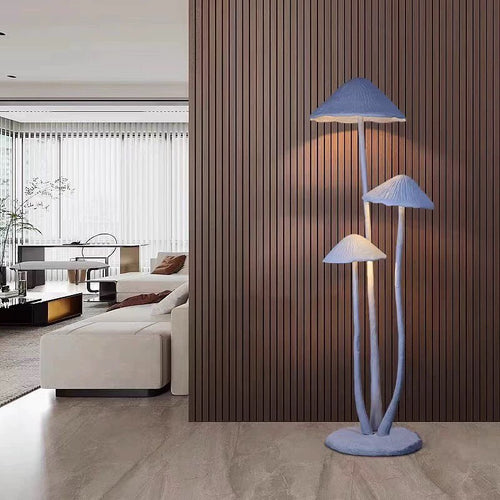 Lampada da terra a forma di fungo