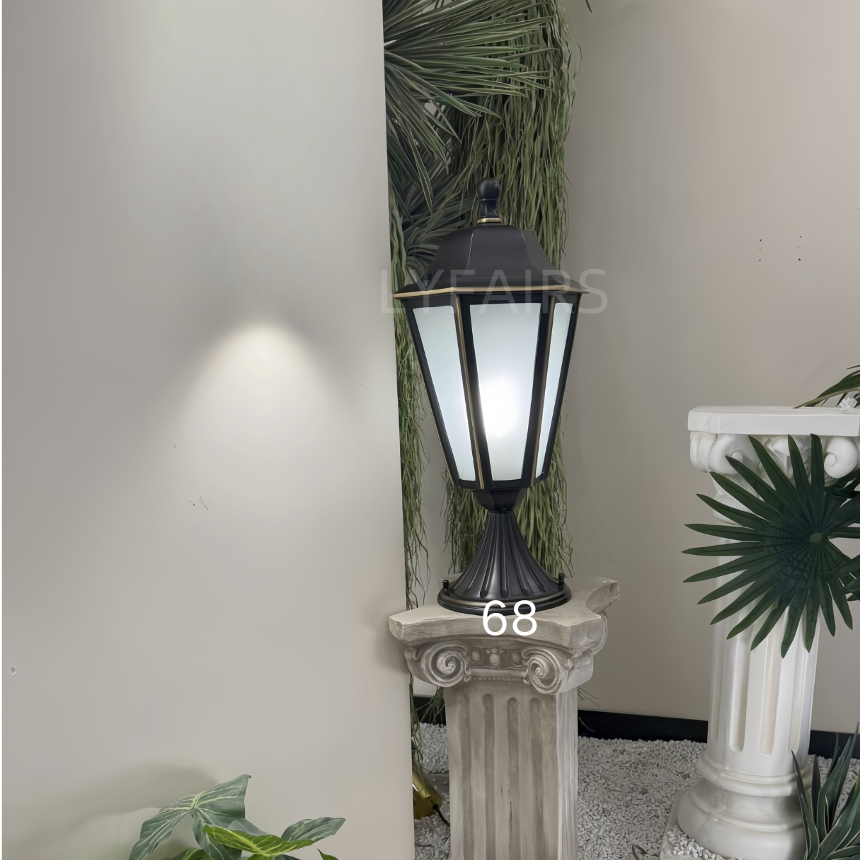 Luminaire d'extérieur pour pelouse, entrée, jardin, cour, bord de route