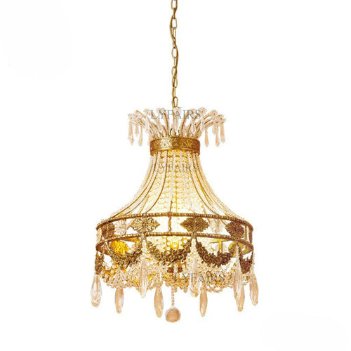 LYFAIRS x FH&Home Baroque Festoon Crystal Chandelier