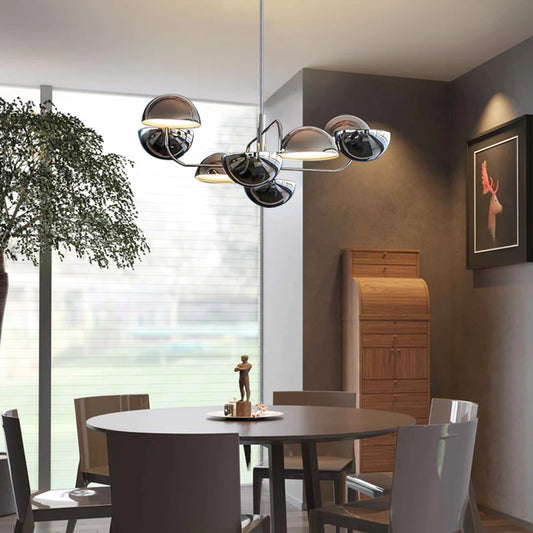 Post-modern Light Luxury Hemisphere Creative Chandelier for Living/ Dining Room/Bedroom