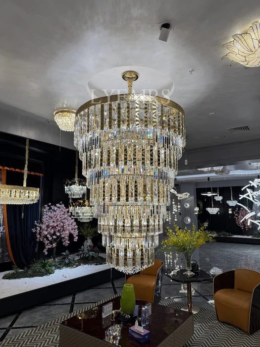 Egyptian Pharaoh Series Luxury Crystal Chandelier