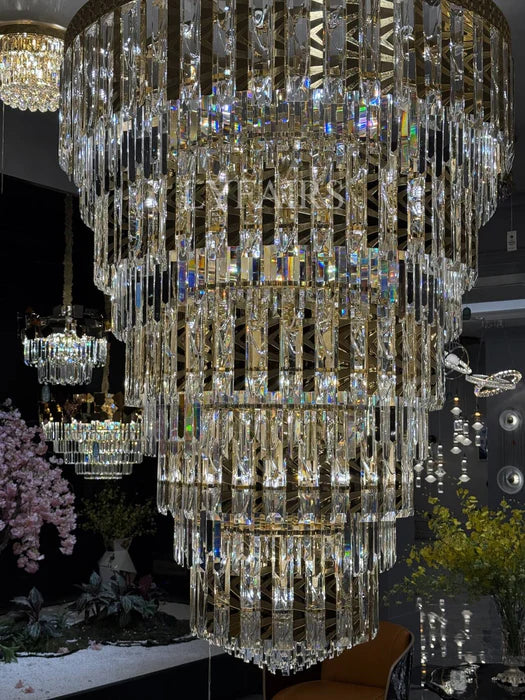 Egyptian Pharaoh Series Luxury Crystal Chandelier