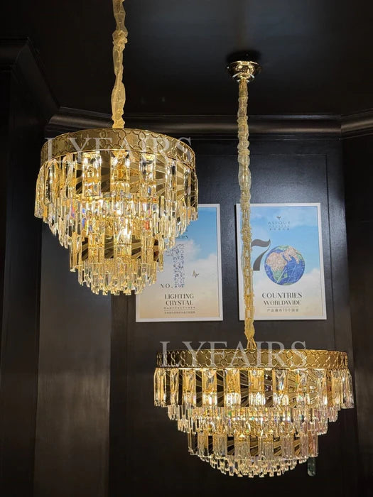 Egyptian Pharaoh Series Luxury Crystal Chandelier