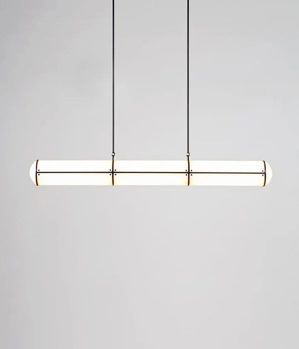 Lampadario cilindrico moderno per sala da pranzo/isola della cucina