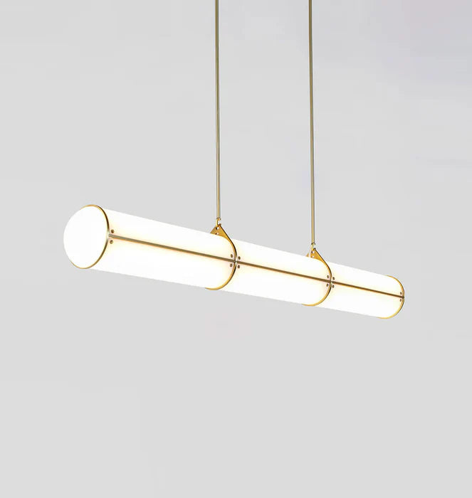 Lampadario cilindrico moderno per sala da pranzo/isola della cucina