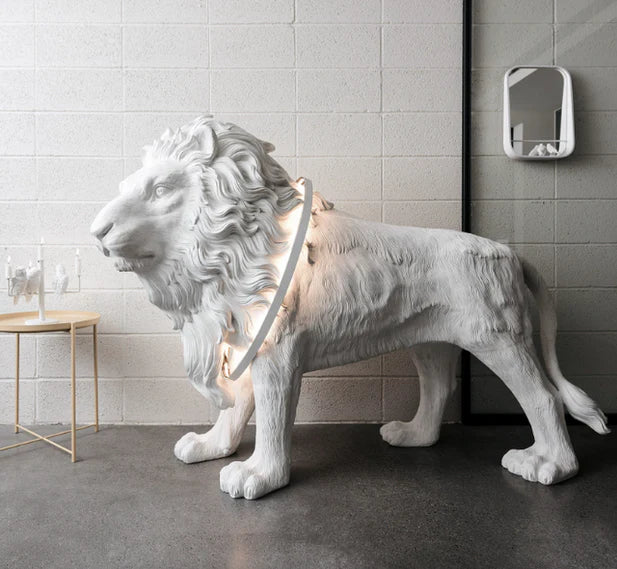 Lampadaire Lion