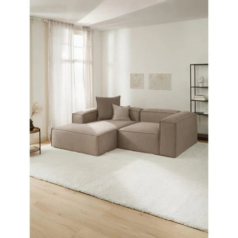 Divano angolare modulare in stile moderno
