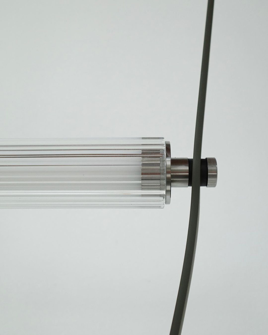 Designer U-shaped Belt Lamp LED Glass Tube Chandelier