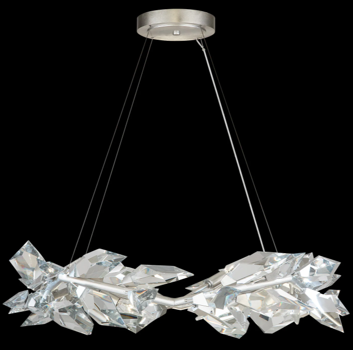 Art Handcrafted 1/2/3-tier Diamond-cut Crystal Chandelier for Living/Dining Room/Bedroom