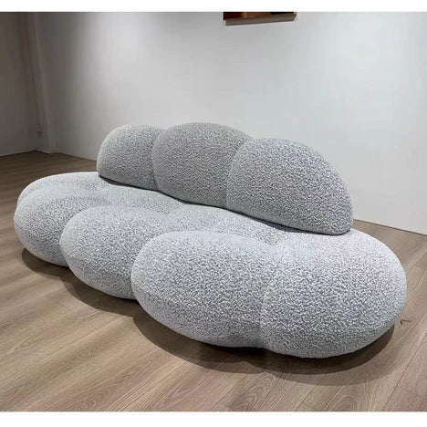 Divano moderno in velluto per soggiorno/camera da letto