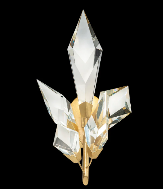 Modern Handcrafted Crystal Wall Lamp
