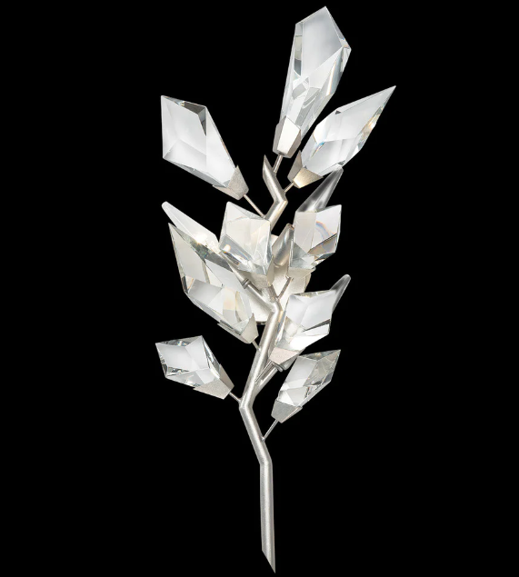 Modern Handcrafted Crystal Wall Lamp