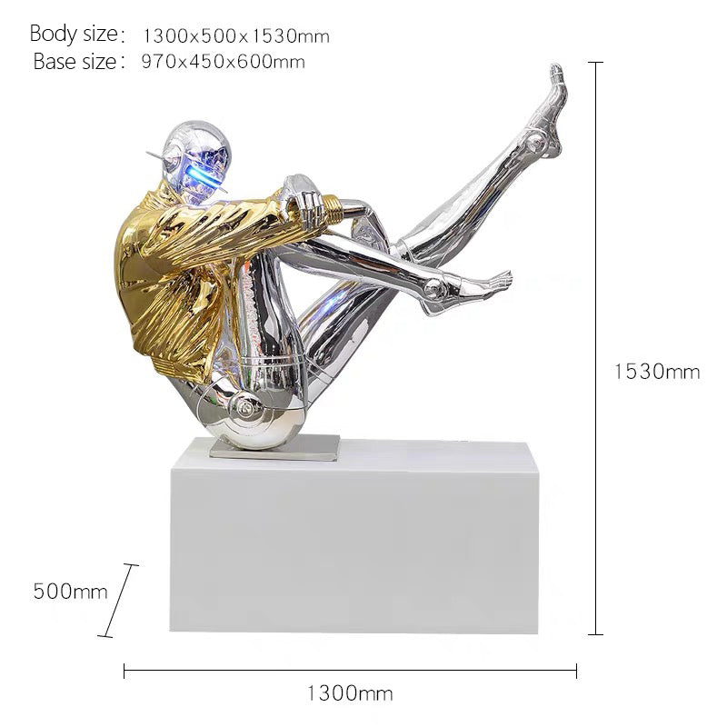 Lampada da terra Gold Coat Goddess