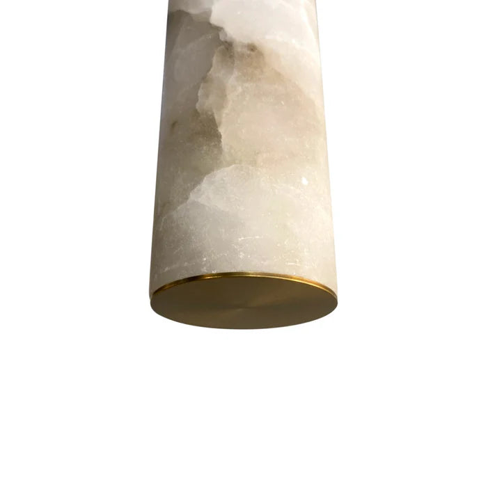 Suspension moderne en albâtre pour îlot de cuisine/table de chevet