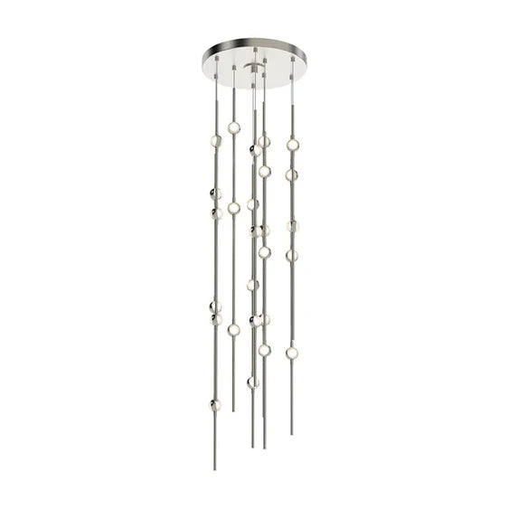 Lampadario Art Design Creative Constellation per atrio/scala/spazio con soffitto alto