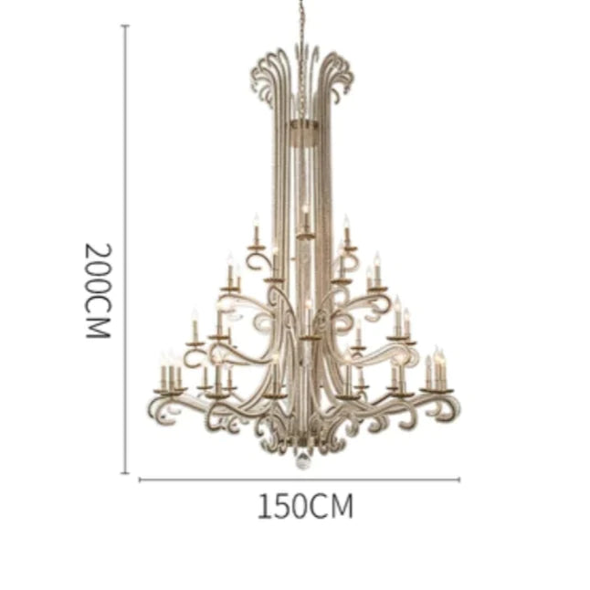 Lustre vintage en cristal en forme de tentacule de pieuvre pour salon/escalier/entrée