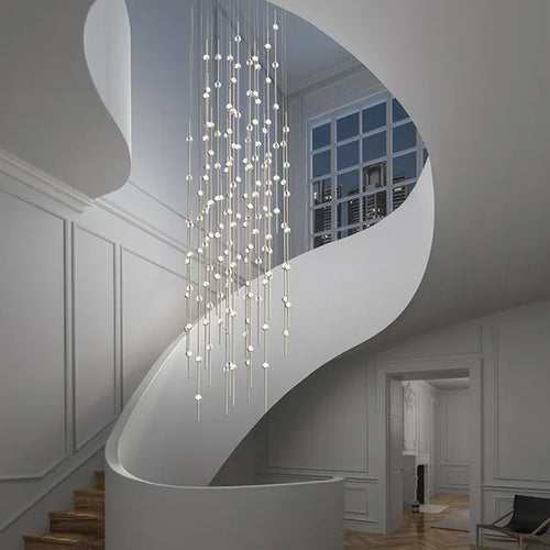 Lampadario Art Design Creative Constellation per atrio/scala/spazio con soffitto alto